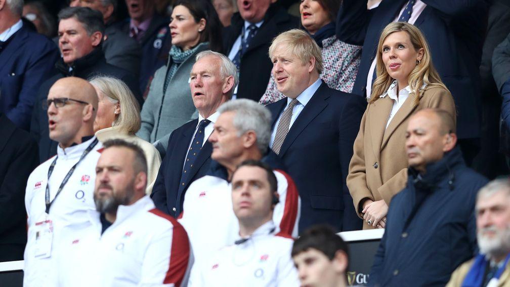Boris Johnson (pictured at Twickenham last Saturday) listened to the experts rather than celebrity opinion