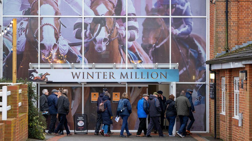 ITV will carry day five races from day three of Lingfield's Winter Million meeting on Sunday, with an option to show the Saturday Flat action as well