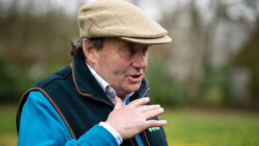 Nicky Henderson: 'We were all remarkably pleased with how well he loaded considering how bad it looked at the moment it happened'