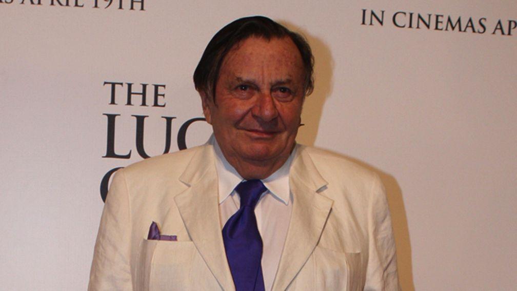 Barry Humphries: spent a day at the races with wife Lizzie Spender