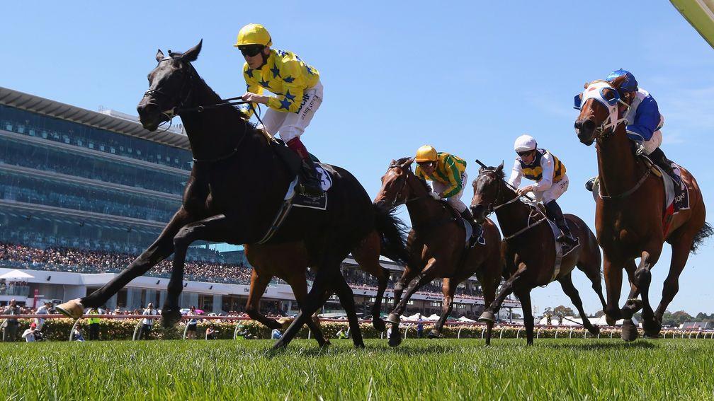 Side Glance won the 2013 renewal of the Mackinnon Stakes at Flemington