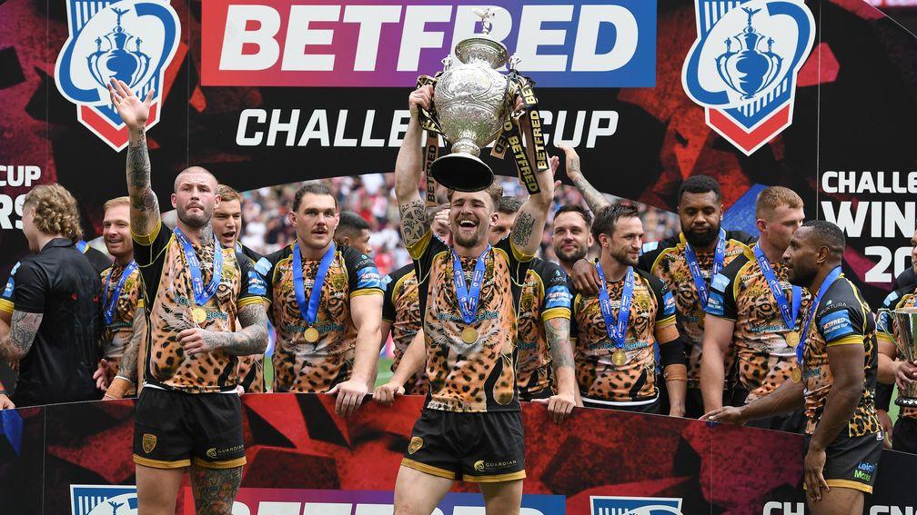 Leigh Leopards lifted the Challenge Cup at Wembley