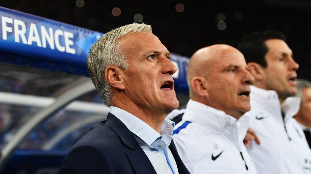 France manager Didier Deschamps looks likely to ring the changes