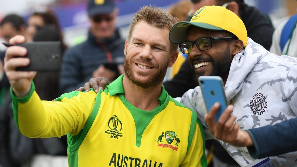 David Warner delighted his fans with a century against Pakistan