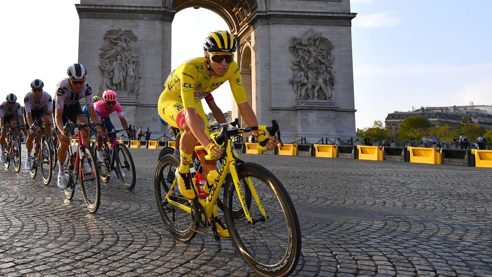 Tadej Pogacar became the youngest Tour de France winner in over a century in 2020