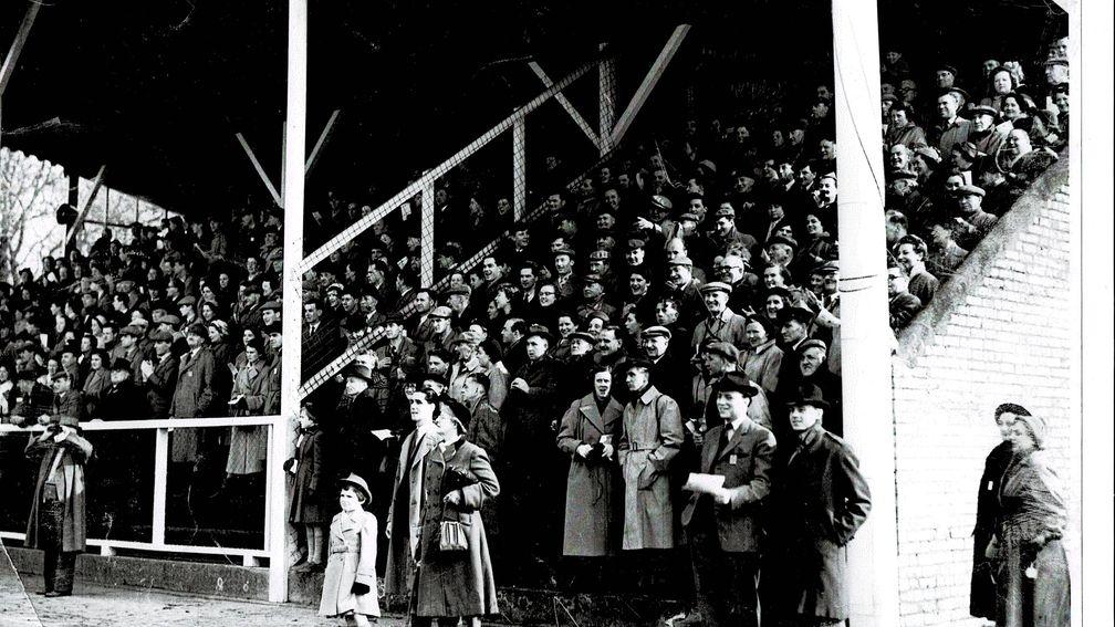 Cottenham: around 6,000 spectators in attendance at a fixture in the 1950s 