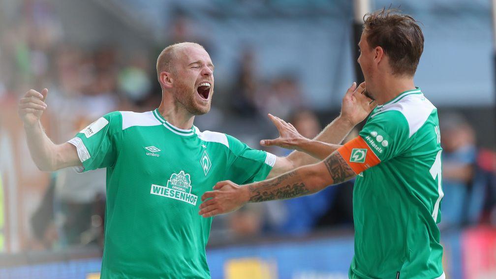 Davy Klaasen (left) has shone since joining Bremen