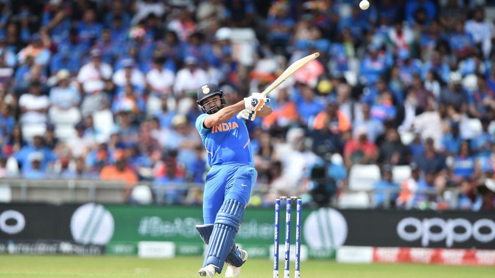 India's Rohit Sharma is the leading runscorer at the 2019 Cricket World Cup