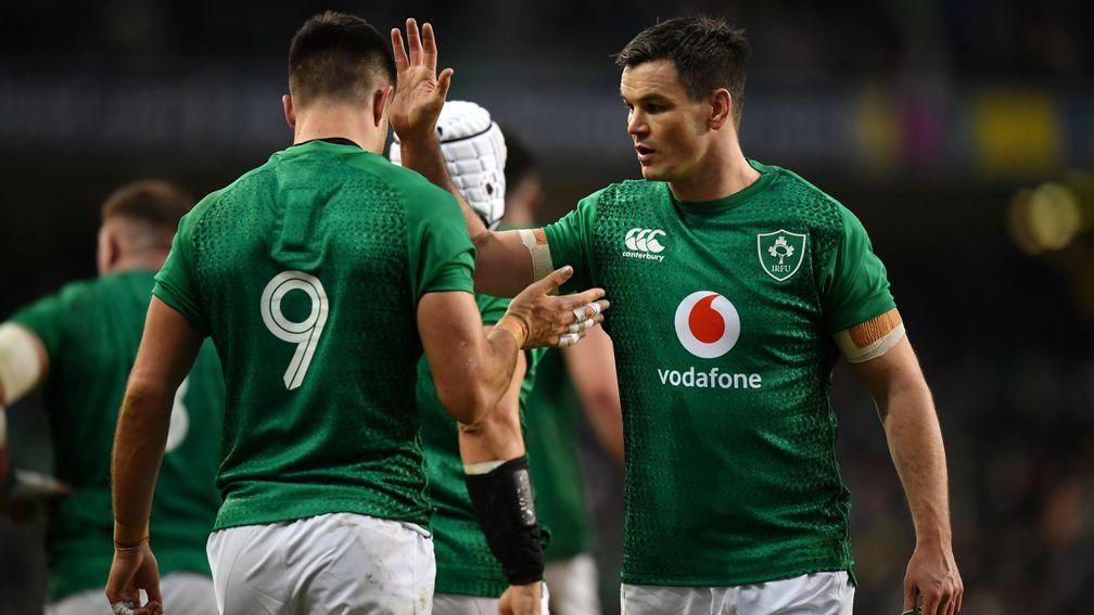 Conor Murray and Jonathan Sexton have started 65 Tests together