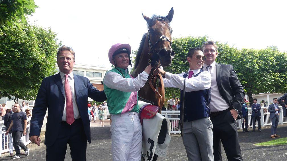Connections with Westover after his victory in the Grand Prix de Saint-Cloud