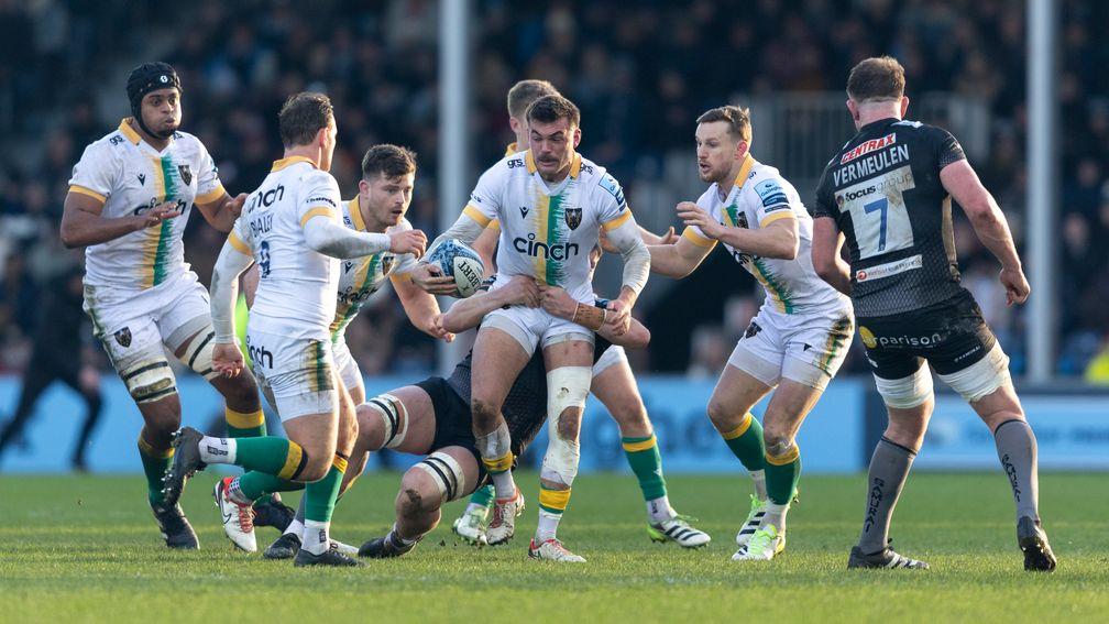 Northampton came from 26-0 down to beat Exeter last weekend
