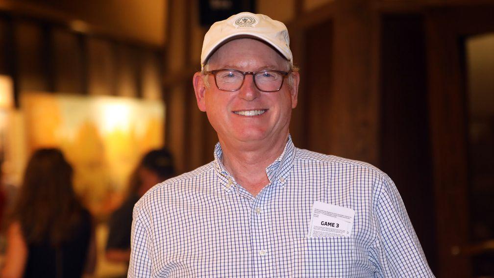 Bill Farish of Lane's End was thrilled with Friday's trade