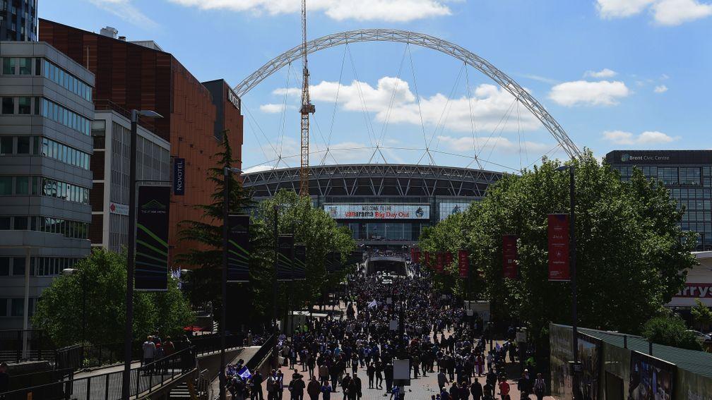Wembley stadium hosts the non-league finals