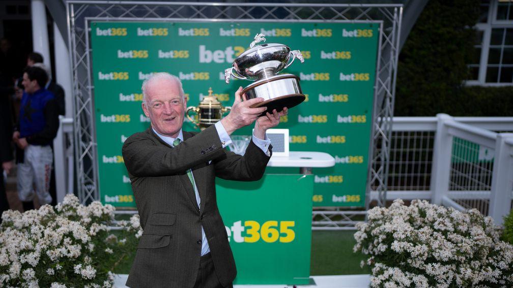 Willie Mullins: has broken his own record for top-level races won in a calendar year