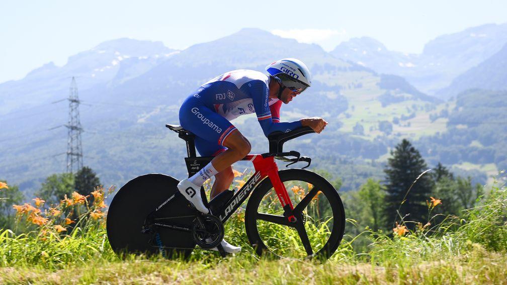 Thibaut Pinot won a mountain stage at the Tour de Suisse