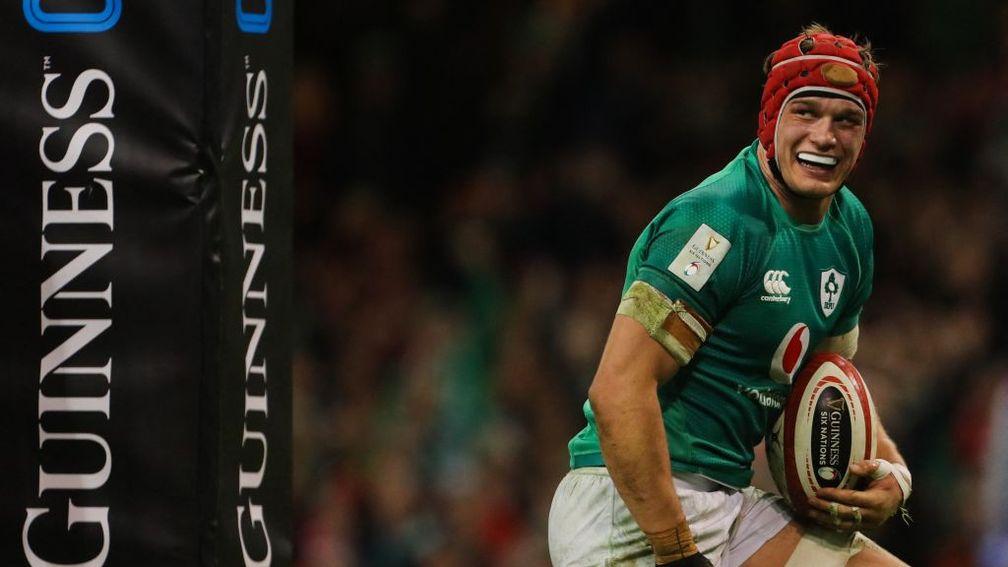 Josh van der Flier is the bet to score his second try of the Six Nations in Italy