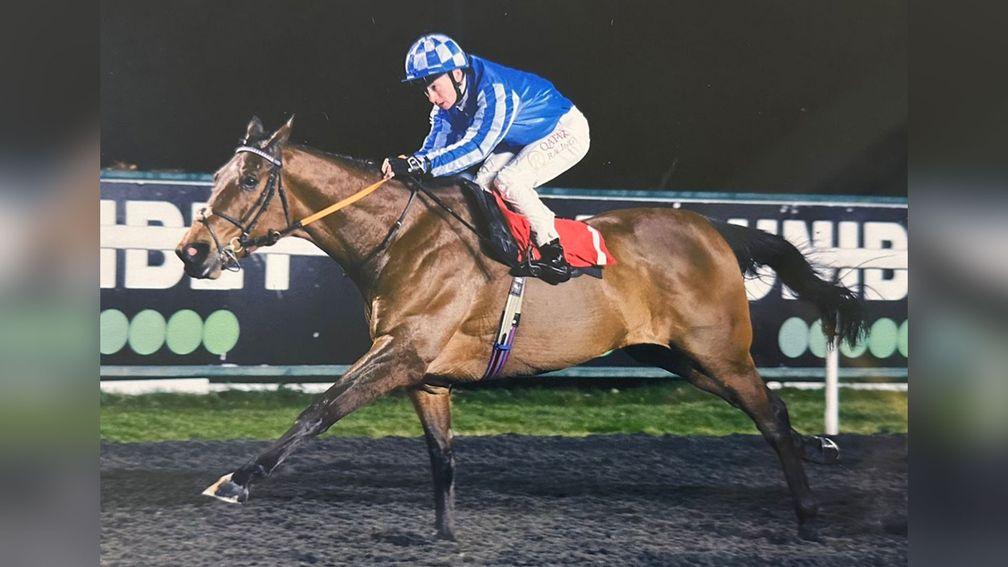 Golden Rules, pictured winning at Kempton, will again be ridden by Oisin Murphy