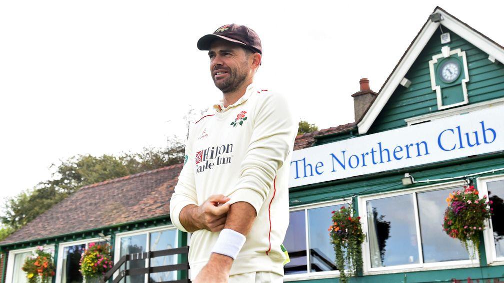 James Anderson turned out for Lancashire's second 11 in a bid to prove his Ashes fitness