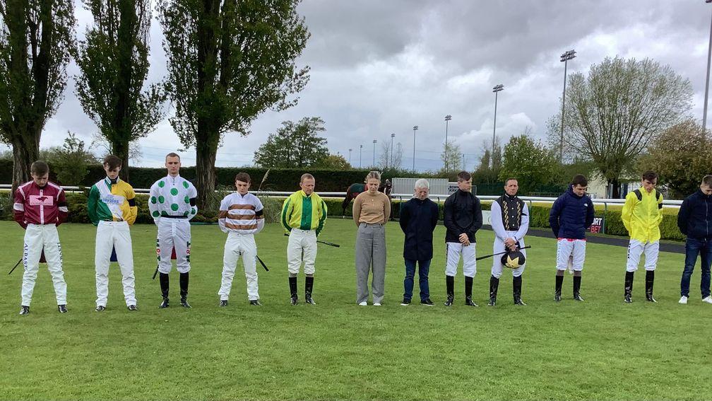 A minute's silence was held in memory of Stefano Cherchi before racing at Southwell 
