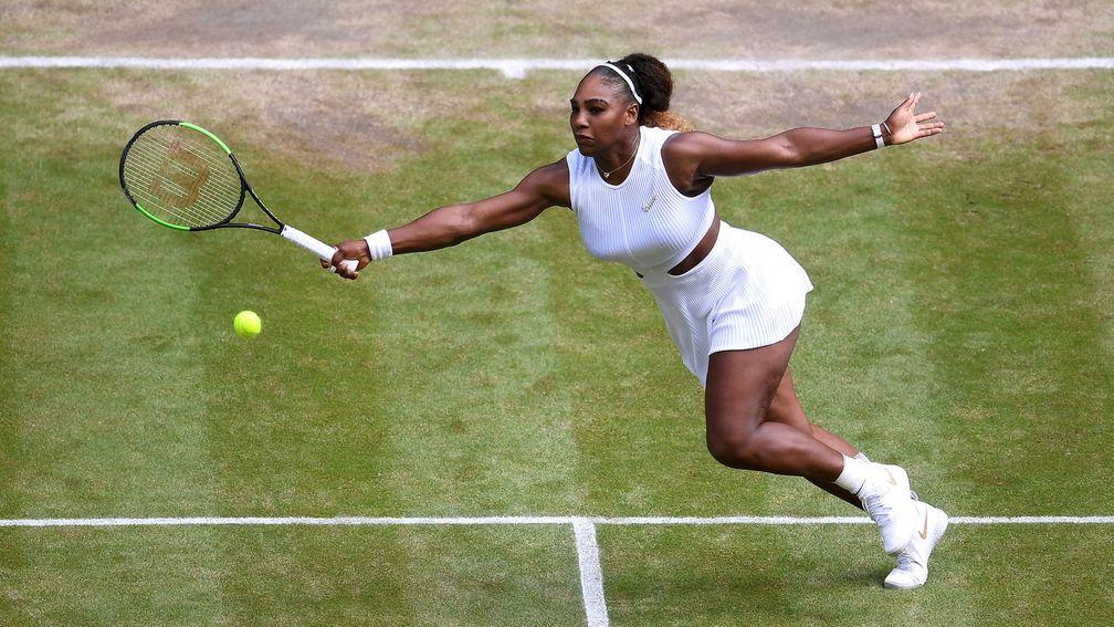 Serena Williams was in total control during her semi-final victory over Barbora Strycova