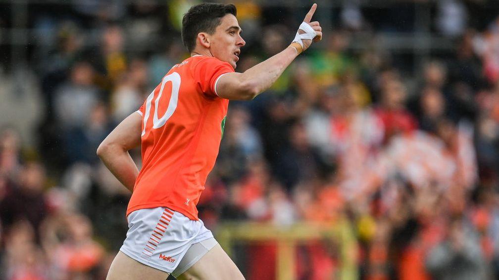 Rory Grugan is one of Armagh's biggest assets in attack