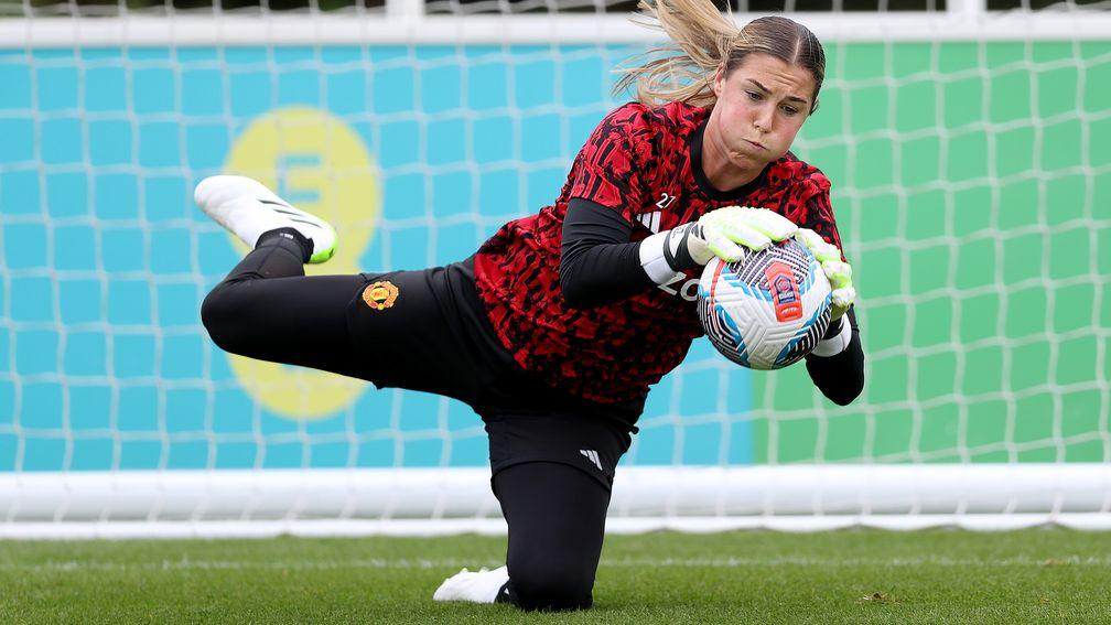 Manchester United and England goalkeeper Mary Earps could have her hands full when the Red Devils meet Tottenham in the Women's FA Cup final
