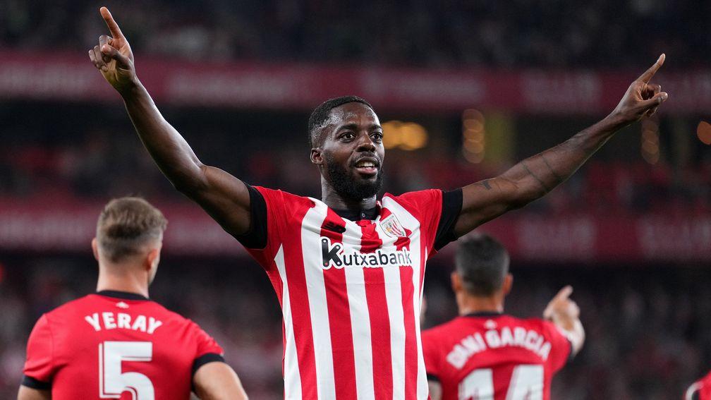 Inaki Williams has been in fine form for highflying Athletic Bilbao this season