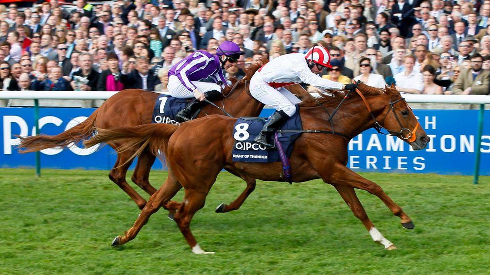 Night of Thunder (8): the son of Dubawi won the 2014 renewal of the 2,000 Guineas having been picked up as a yearling for 32,000gns