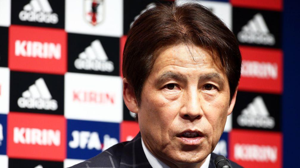 Japan's new head coach Akira Nishino