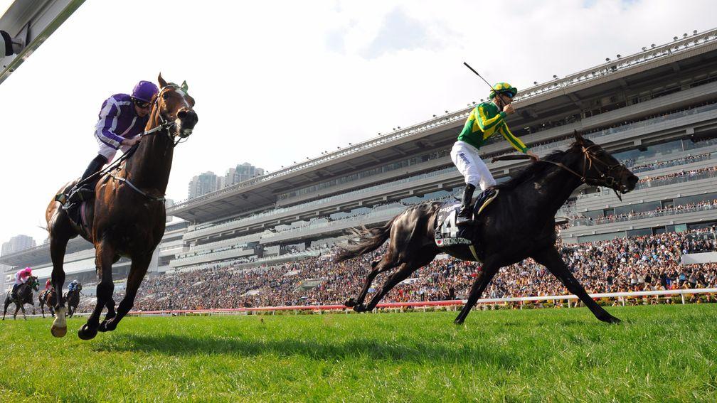 Punters in Britain were able to bet into the huge tote pools for Sunday's big meeting