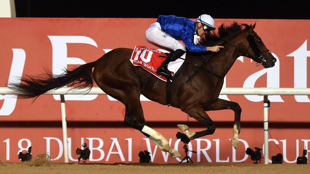 Thunder Snow bids to become the first horse to win two Dubai World Cups