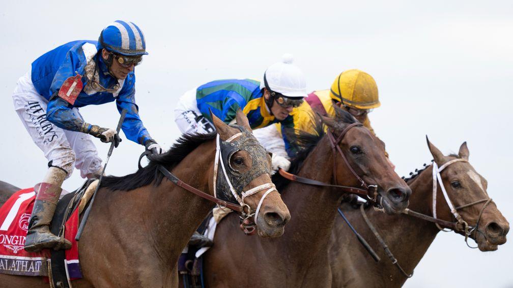Malathaat (left) starred for broodmare Dreaming Of Julia when winning last year's Breeders' Cup Distaff