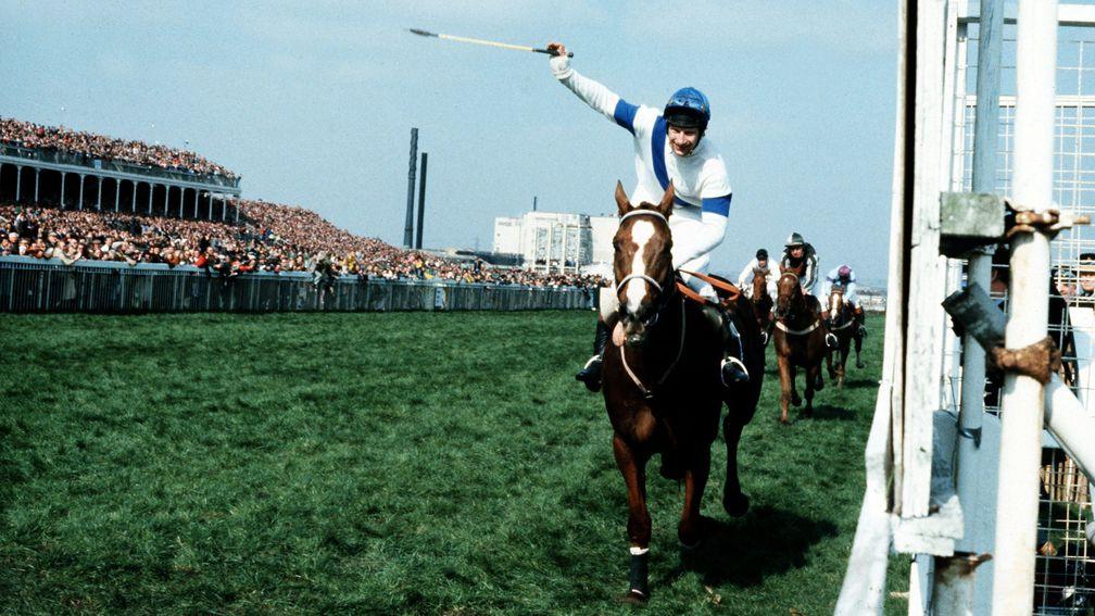 Birth of a legend: Aldaniti and Bob Champion have both beaten the odds to land the 1981 Grand National