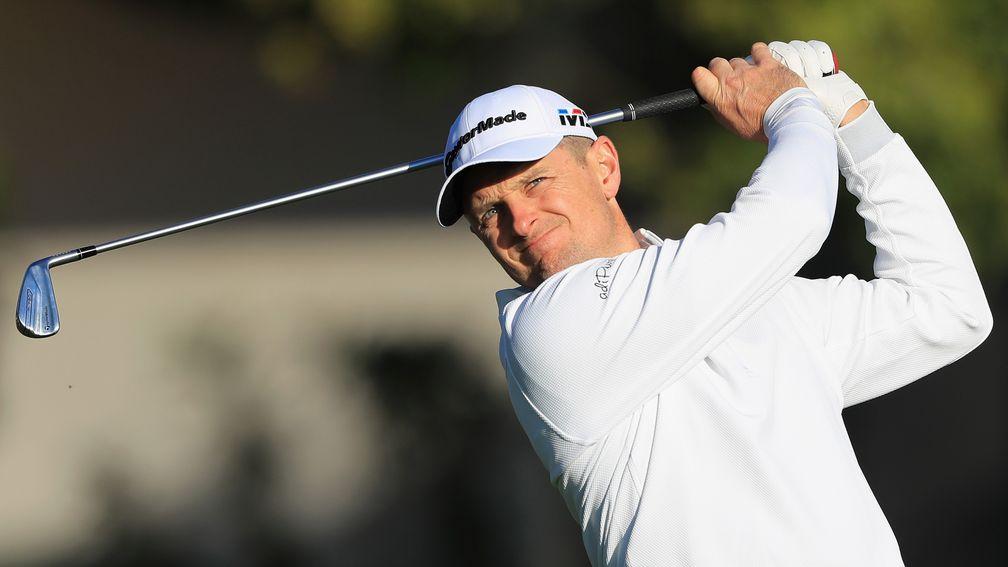 Justin Rose was the first-round leader