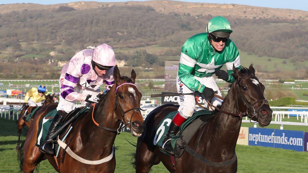 Flying Tiger (right) could be a player in the County Hurdle