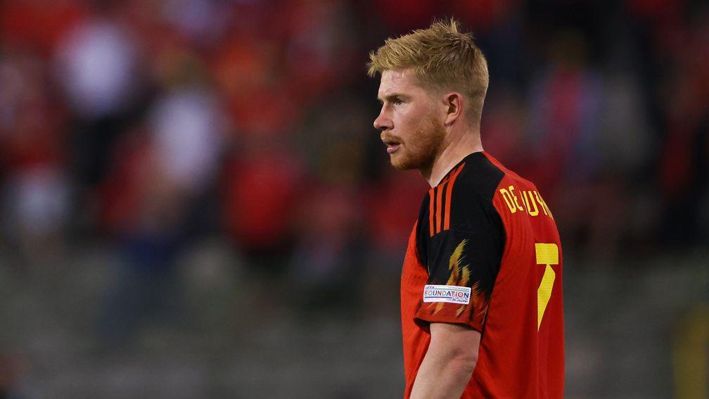 Influential midfielder Kevin De Bruyne can lead Belgium's charge in Group F