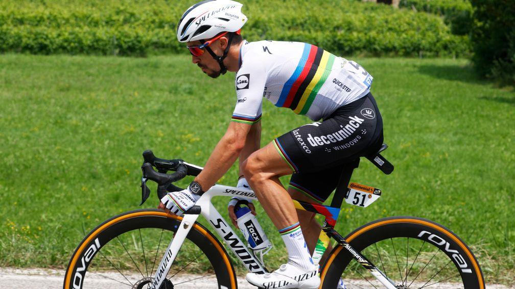 World champion Julian Alaphilippe could fancy his chances on Mont Ventoux