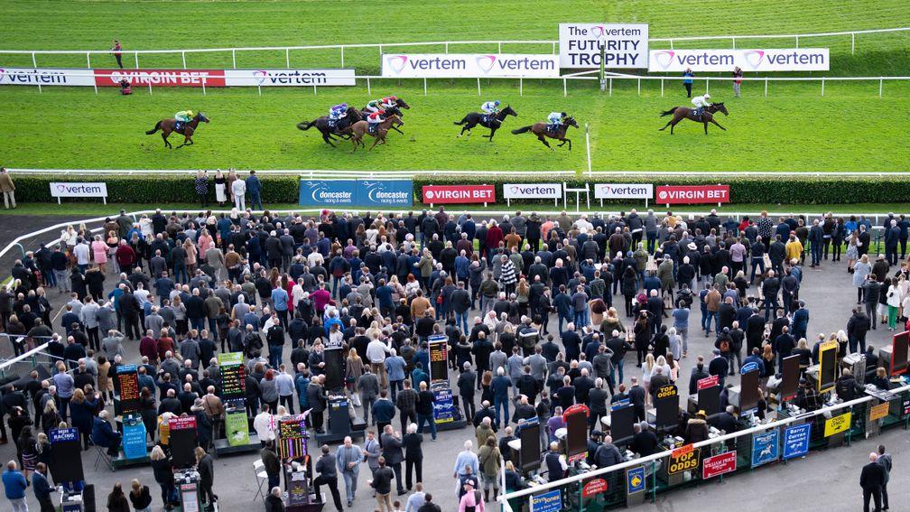 Doncaster: expensive to attend a day's racing at the track