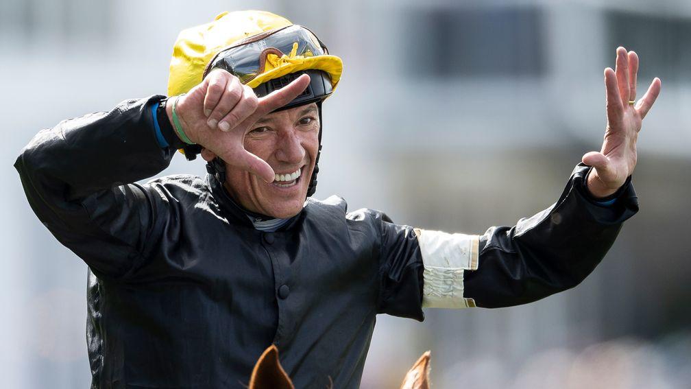 Frankie Dettori: enjoyed a memorable four-timer on Gold Cup day