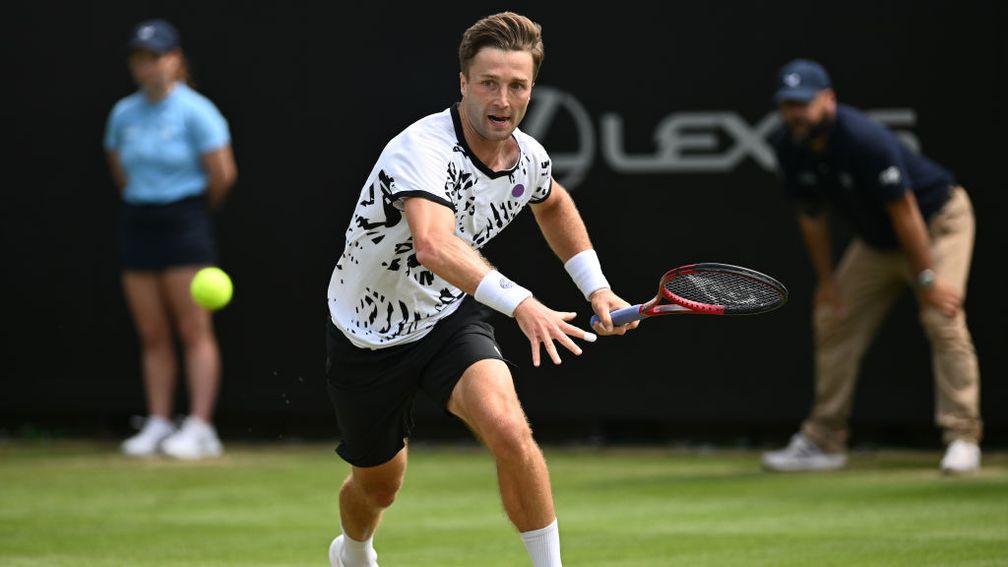 Liam Broady is one of six Brits in action at Wimbledon on day one