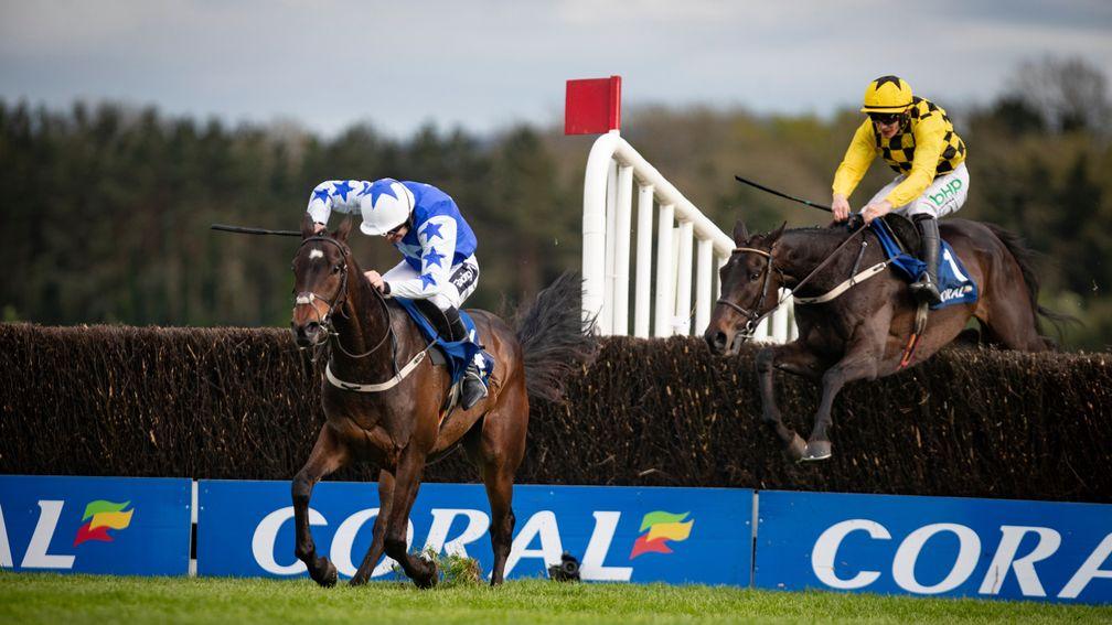 Ruby Walsh: drives Kemboy to success in the Punchestown Gold Cup