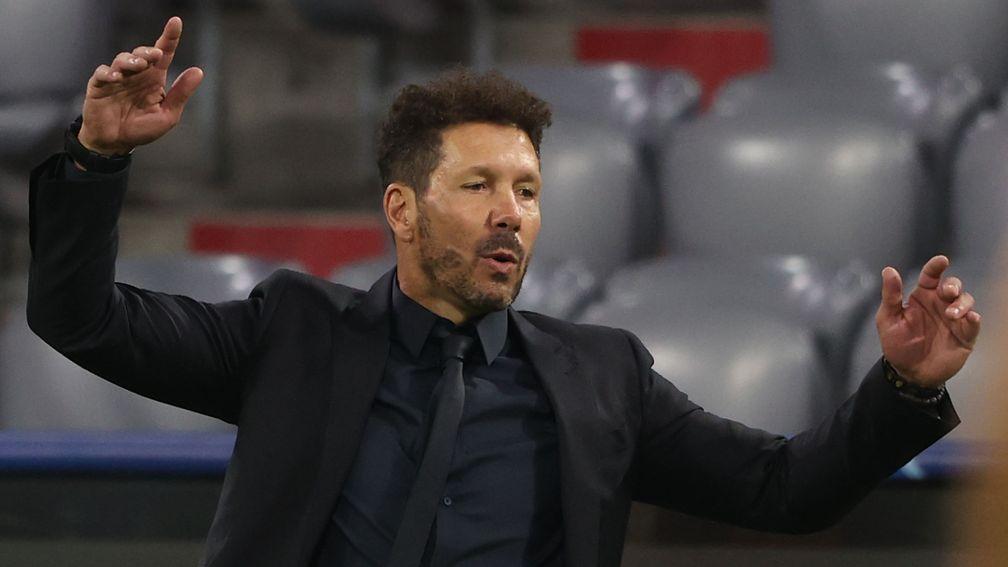 Diego Simeone can guide Atletico Madrid side to maximum points