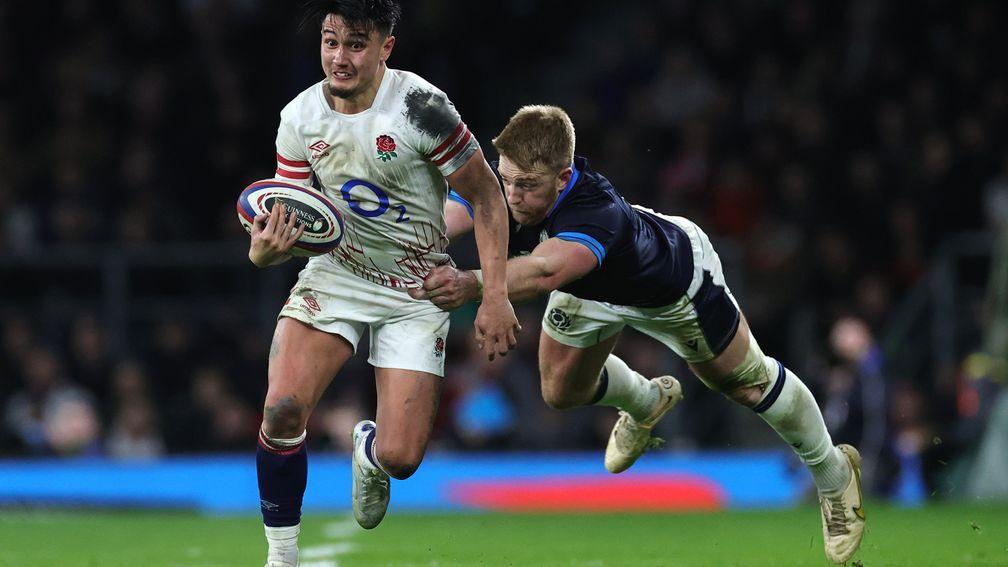 Marcus Smith starts at fly-half for England