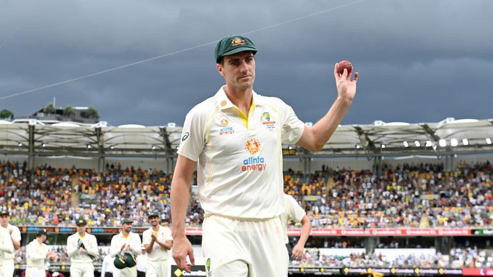 Pat Cummins enjoyed the perfect start as Australia captain in Brisbane