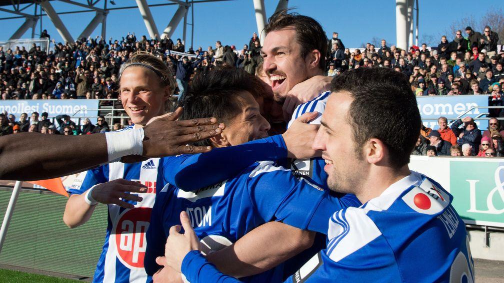 HJK Helsinki may have to settle for a share of the spoils