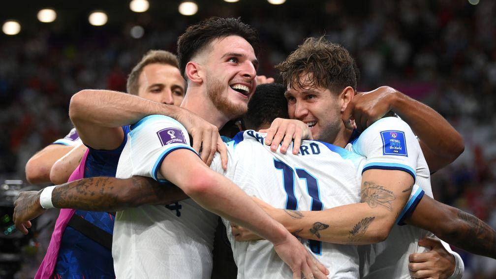England had plenty to celebrate in their 3-0 win over Wales