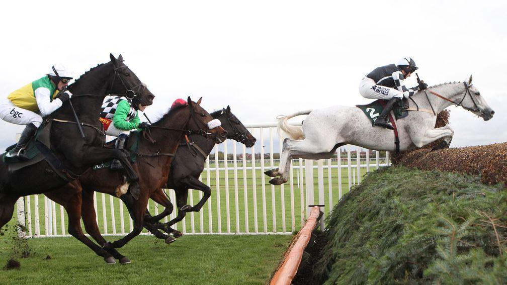 Monet's Garden proves a class apart from his rivals to land his third Old Roan Chase