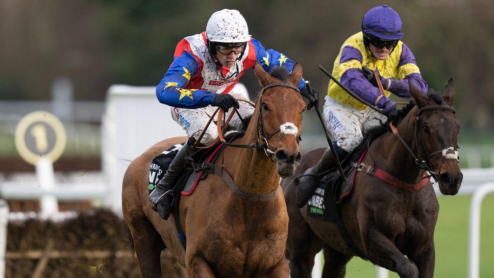 Tahmuras and Nemean Lion (right) could reoppose at Aintree 