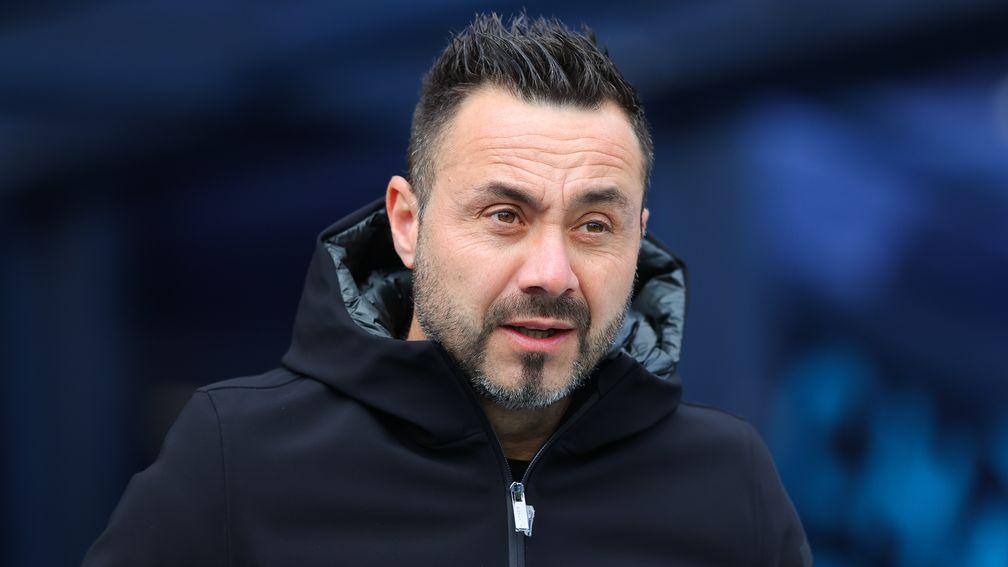 Roberto De Zerbi will be hoping to lead his Brighton side to their first ever European victory against a struggling Ajax side