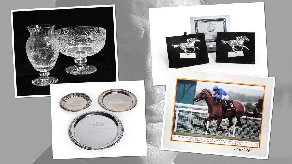 A plethora of winning rider prizes are up for auction